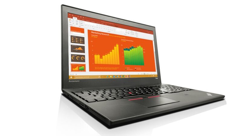 ВТОРА УПОТРЕБА Lenovo ThinkPad T560 с Intel Core i5-6200U (2C, 2.3 / 2.8GHz, 3MB), 8 RAM, 256 SSD,FHD,IPS,Intel HD Graphics, Windows 10 Pro