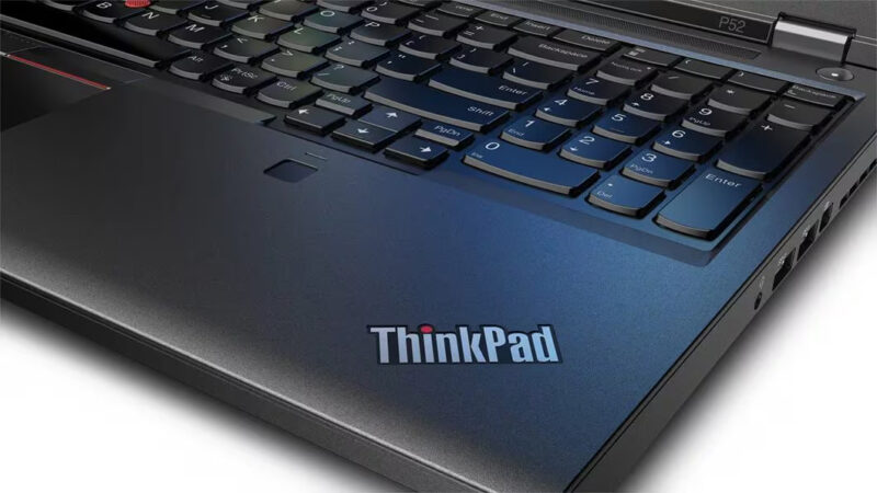 ВТОРА УПОТРЕБА Lenovo ThinkPad P52 с Intel Core i7-8850H (6C / 12T, 2.6 / 4.3GHz, 9MB), 32 RAM, 512 SSD M.2,FHD,IPS,NVIDIA Quadro P2000 4GB, Windows 10 Pro