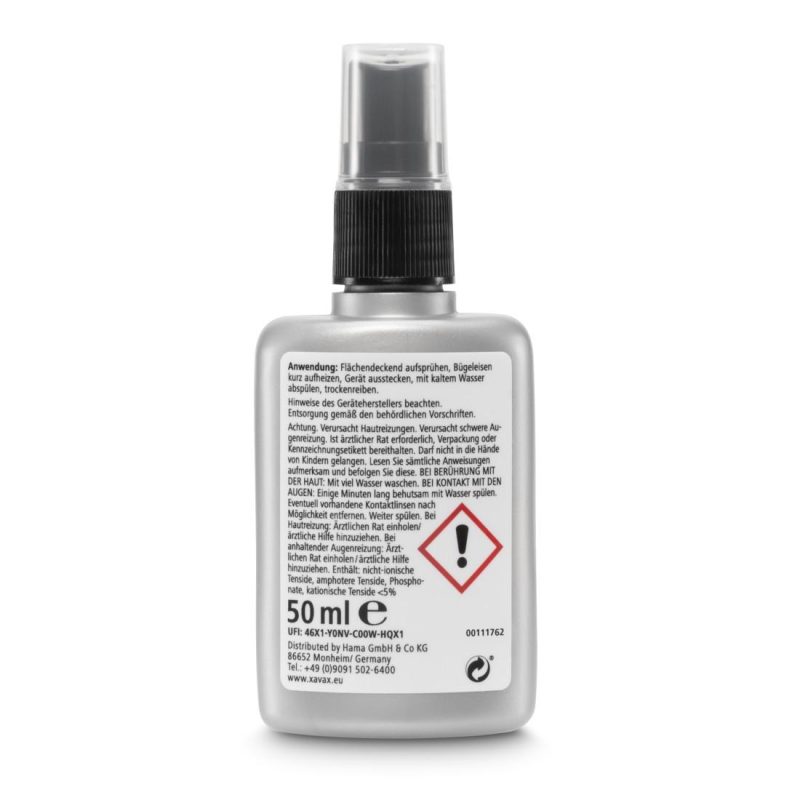 Xavax Почистващ спрей за ютии 50 ml - Image 3
