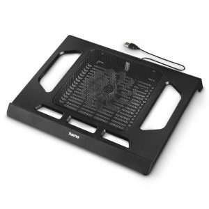 Hama охлаждаща поставка за лаптоп Black Edition с вентилатор, USB - Image 2
