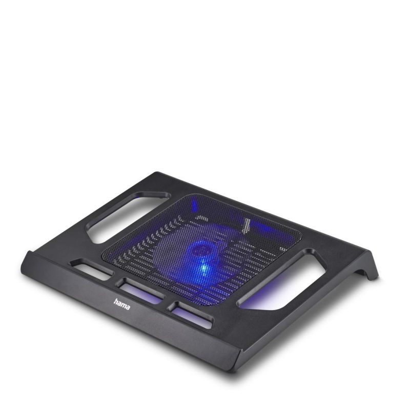 Hama охлаждаща поставка за лаптоп Black Edition с вентилатор, USB - Image 7