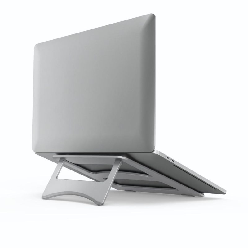 HAMA "Aluminium" стойка за лаптоп, сгъваема, до 40 см (15,6"), сребриста - Image 7