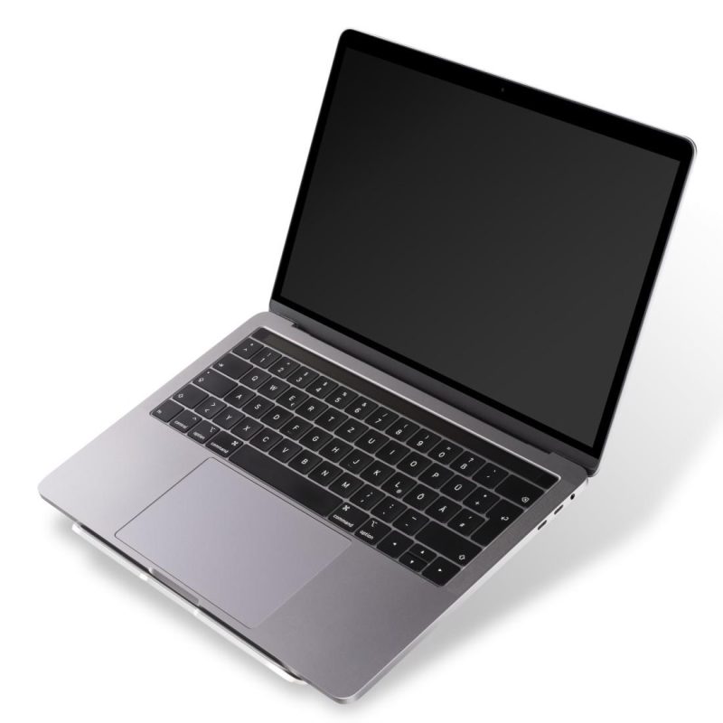 HAMA "Aluminium" стойка за лаптоп, сгъваема, до 40 см (15,6"), сребриста - Image 8