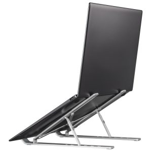 HAMA "Aluminium" стойка за лаптоп, сгъваема, накланяща се, до 39 см (15,4"), сребриста - Image 7