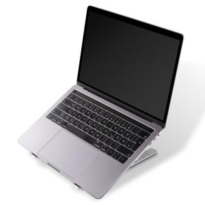 HAMA "Aluminium" стойка за лаптоп, сгъваема, накланяща се, до 39 см (15,4"), сребриста - Image 8