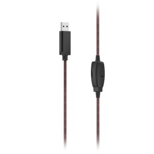 HAMA Слушалки с микрофон HS-USB400 V2, черно - Image 2
