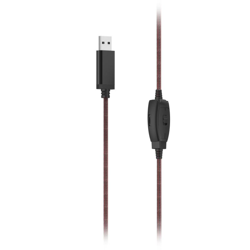 HAMA Слушалки с микрофон HS-USB400 V2, черно - Image 2