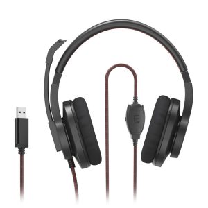 HAMA Слушалки с микрофон HS-USB400 V2, черно - Image 3
