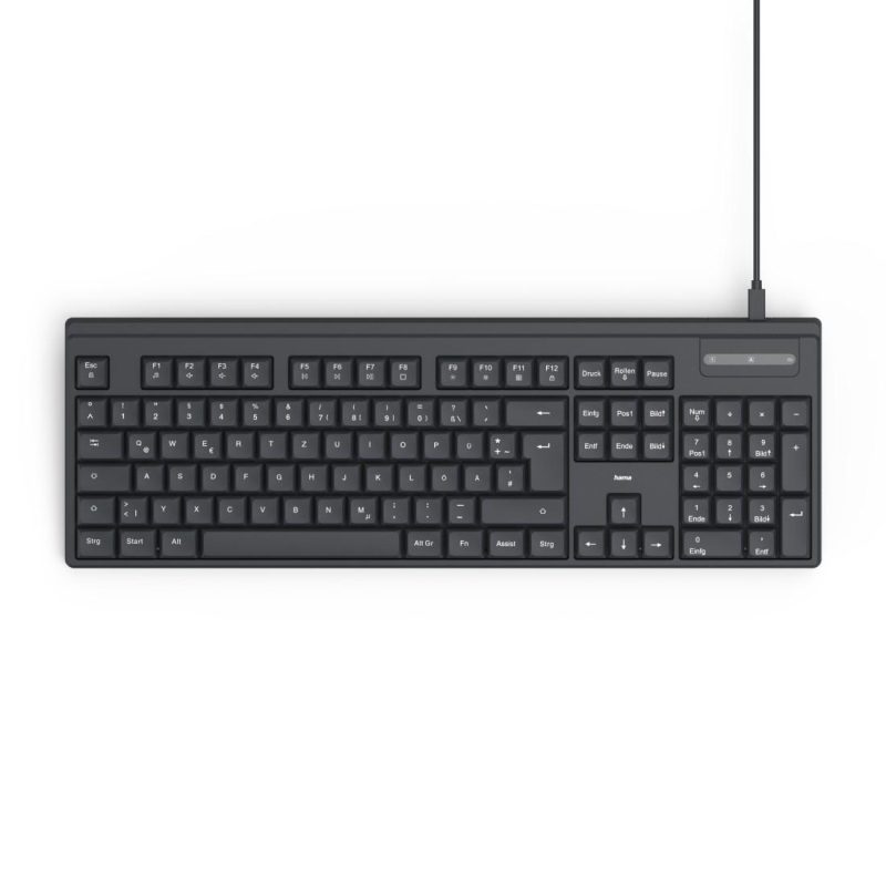 HAMA Жична клавиатура CK-100, кирилизирана, USB-C, USB-A - Image 7