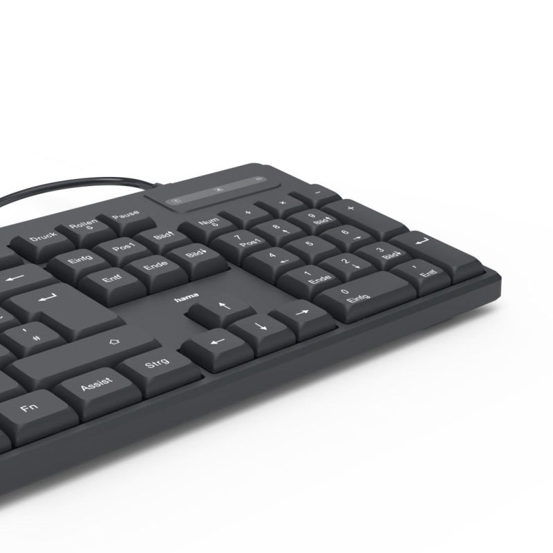 HAMA Жична клавиатура CK-100, кирилизирана, USB-C, USB-A - Image 10