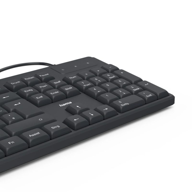 HAMA Жична клавиатура CK-200, кирилизирана, USB-A, USB-C, мулт.бутони - Image 10
