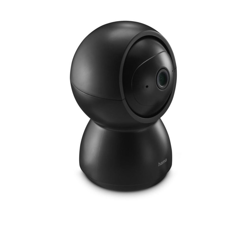 HAMA WiFi камера 1080p, за закрити помещения, въртяща се, сензор за движение, черна - Image 4