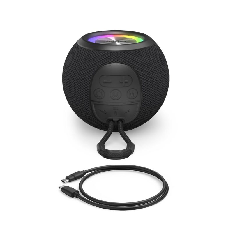 HAMA Блутут колонка "Ball Shape Speaker", 5 светлинни режима, 5W - Image 7