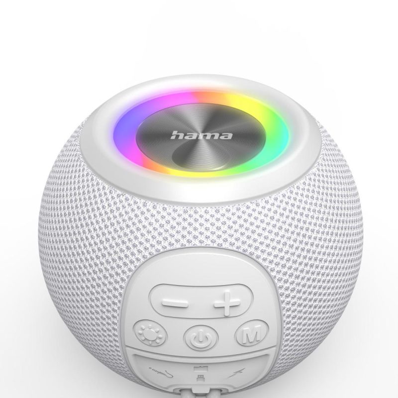 HAMA Блутут колонка "Ball Shape Speaker", 5 светлинни режима, 5W, 188238 - Image 6