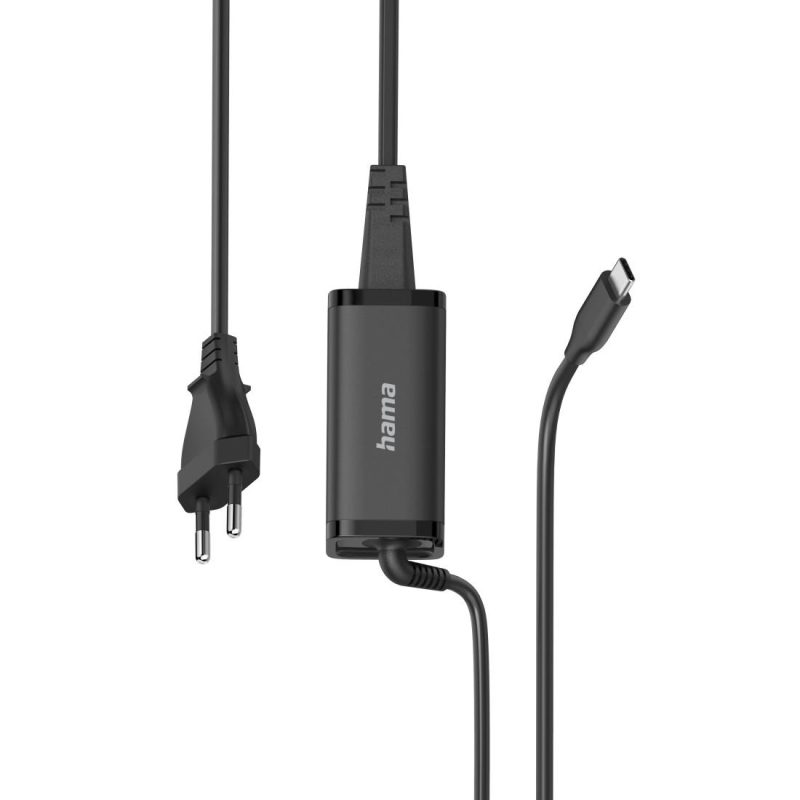 HAMA Зарядно за лаптоп USB-C PD, GaN, 5-20V/45 W - Image 4
