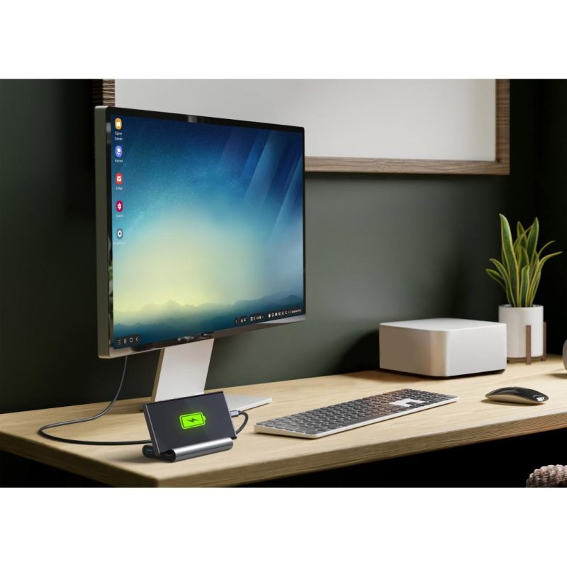 Докинг станция за лаптоп HAMA "Connect2Mobile V2" USB-C 7 в 1 - Image 4