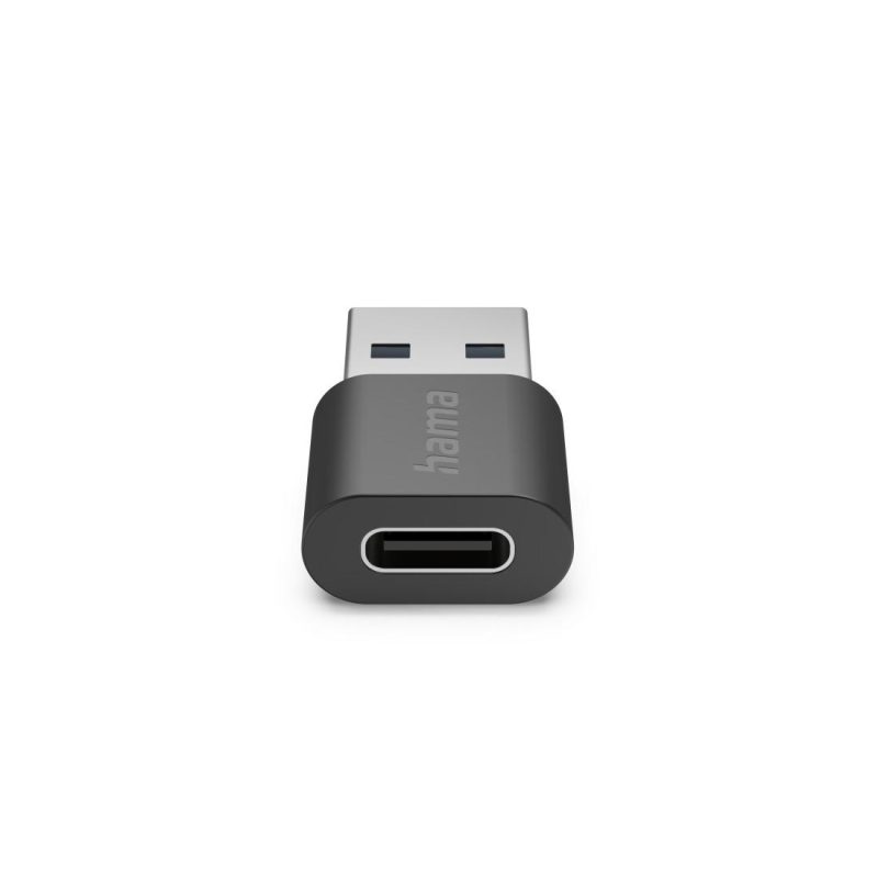 Адаптер HAMA USB-A мъжко - USB-C женско, USB 3.2 Gen 2, 10 Gbit/s, Черен - Image 3