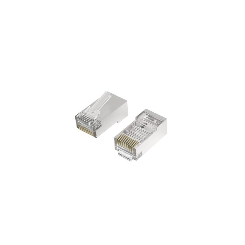HAMA Накрайник RJ45, CAT 6a, 10 Gbit/s, екраниран, 10 бр. - Image 3