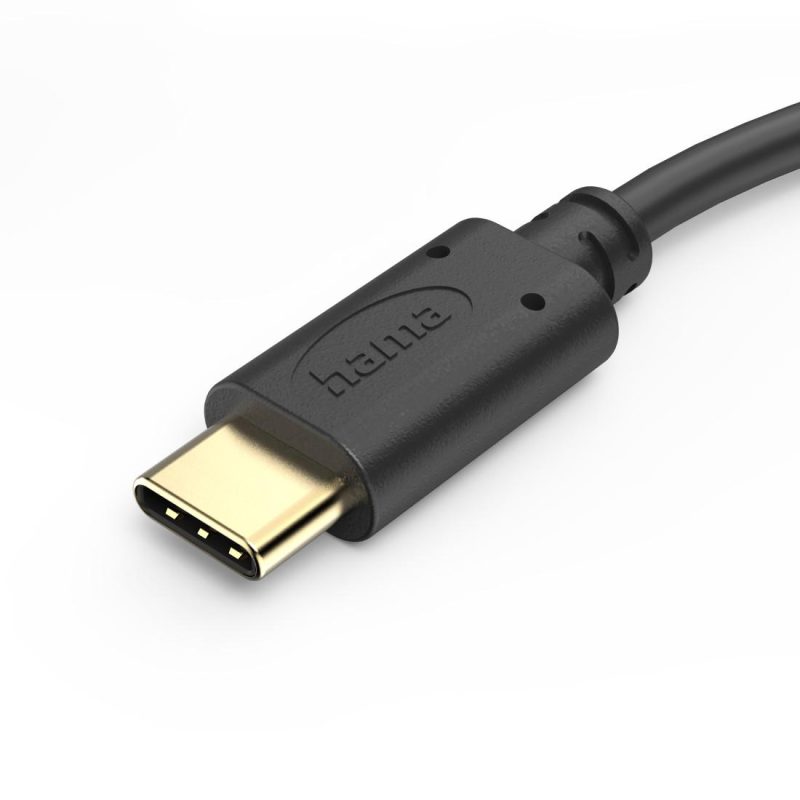 HAMA Кабел за зареждане, USB-C - USB-C, 0,5 м, черен - Image 6