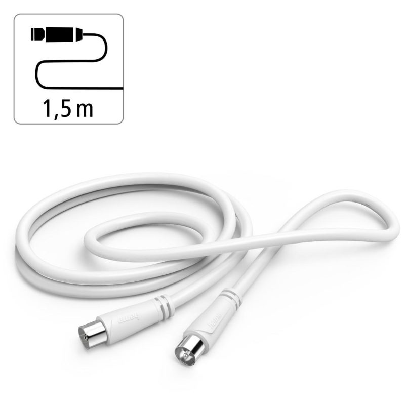 HAMA Коаксиален антенен кабел, 1,5 м, 90 dB - Image 5