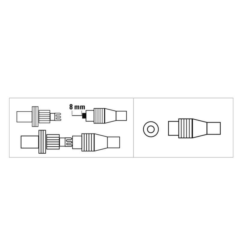 HAMA Коаксиален антенен конектор, женско - Image 2