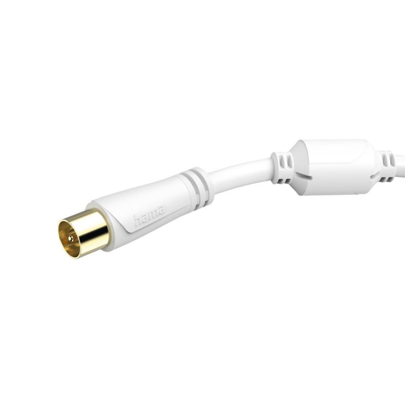 HAMA Коаксиален антенен кабел, позлатен, 1,5 м, 100 dB - Image 6
