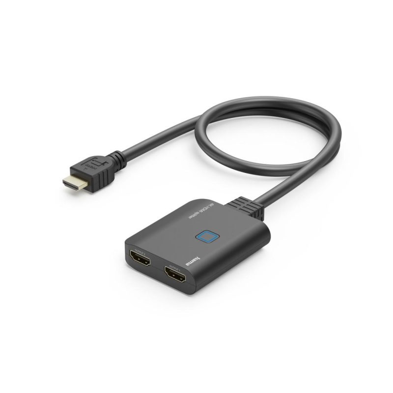 HAMA Сплитер 4K HDMI мъжко - 2 x HDMI женско, черен - Image 4