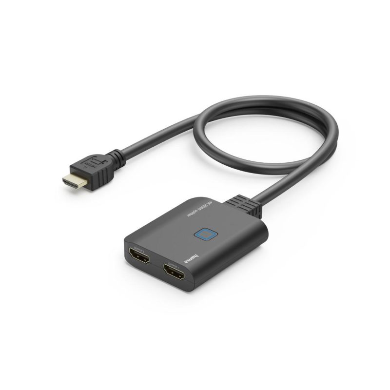 HAMA Сплитер 4K HDMI мъжко - 2 x HDMI женско, черен - Image 9
