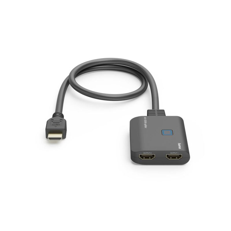 HAMA Сплитер 4K HDMI мъжко - 2 x HDMI женско, черен - Image 10
