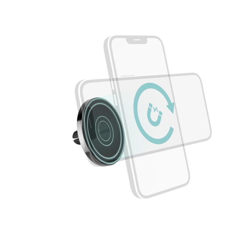 HAMA Стойка за кола "Lock", магнитна, за вентилацията, за Apple - Image 2
