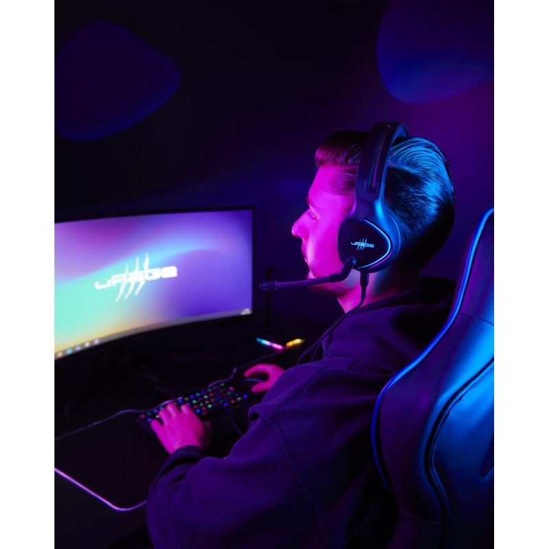 Hama Геймърски слушалки uRage "SoundZ 400 V2", USB,черни - Image 5
