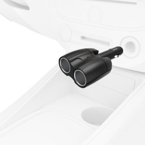 HAMA Разклонител 1:2 за запалката на автомобил, 180 °, 12 V, 223403 - Image 3