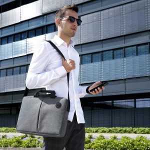 Чанта за лаптоп Hama "Genua", до 40 см (15.6"), сива - Image 5