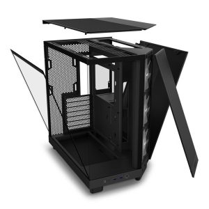 Кутия NZXT H6 Flow RGB Matte Black - Middle Tower - Image 14