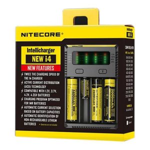 Зарядно у-во NITECORE i4, Universal Charger, LiIon & NIMH, 18650, CR123; AA, AAA, C, D - Image 2