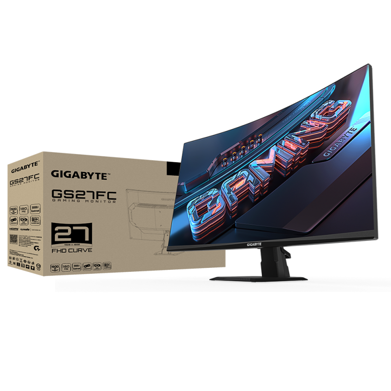 Геймърски Монитор Gigabyte GS27FC, 27" VA FHD, 180Hz, 1ms - Image 7