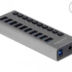 USB хъб 10 порта, DELOCK-63670 - Image 2