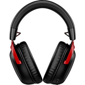 Геймърски слушалки HyperX, Cloud III, Безжични, Микрофон, Черно/Червено