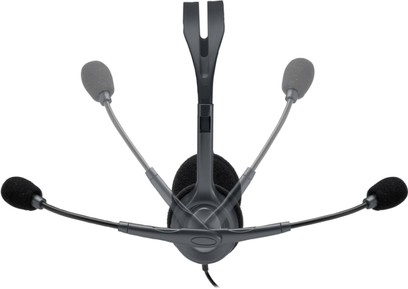 Слушалки с микрофон Logitech H111 - Image 4