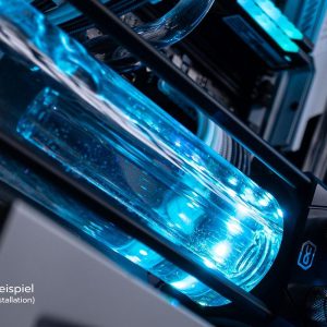 Резервоар Alphacool Eisbecher Aurora, D5 Acetal/Glas, 250mm - Image 6