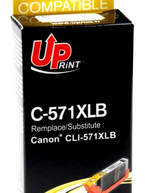 Мастилница UPRINT CLI 571XL-BK CANON, Черен