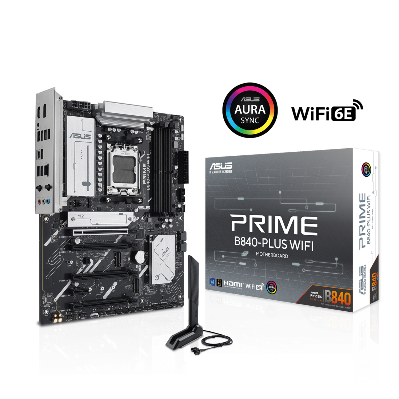 Дънна платка ASUS PRIME B840-PLUS WIFI DDR5, AM5 - Image 5