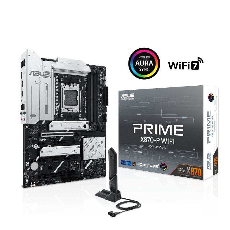 Дънна платка ASUS PRIME X870-P WIFI AM5 DDR5 - Image 5