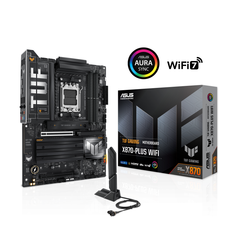 Дънна платка ASUS TUF GAMING X870-PLUS WIFI AM5 DDR5 - Image 6