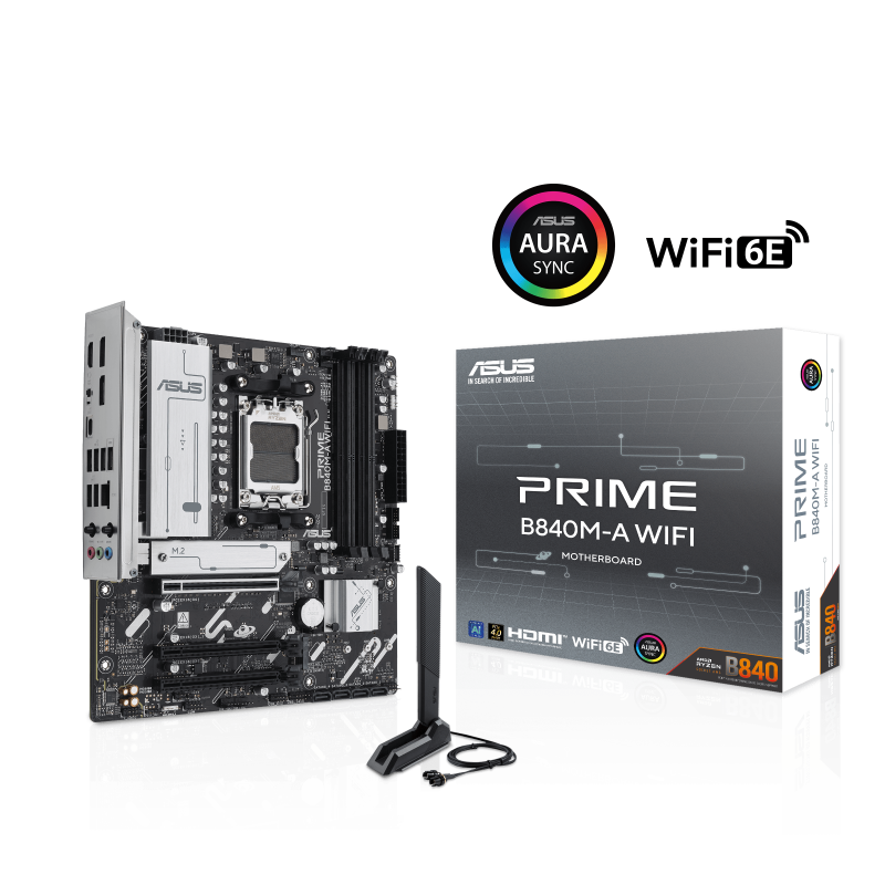 Дънна платка ASUS PRIME B840M-A WIFI 6E socket AM5 - Image 6