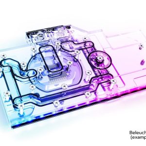 Воден блок за видео карта Alphacool Eisblock Aurora Acryl GPX-N RTX 3080/3090 Aorus Master/Xtreme with Backplate - Image 2