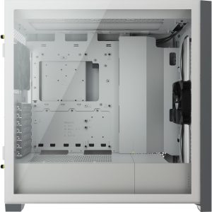 Кутия Corsair 5000D Airflow Mid Tower, Tempered Glass, Бяла - Image 3