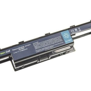 Батерия  за лаптоп GREEN CELL, Acer Aspire 5733 5741 5742 5742G 5750G E1-571 TravelMate 5740 5742 AS10D31, 11.1V, 6600mAh