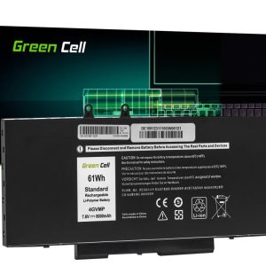 Батерия за лаптоп Dell Latitude 5400 5410 5500 5510 Precision 3540 3550 4GVMP 7,4V 8000mAh GREEN CELL