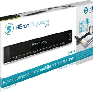 Преносим скенер IRIS IRIScan Anywhere 6 Wifi, A4, USB-C, Черен - Image 3